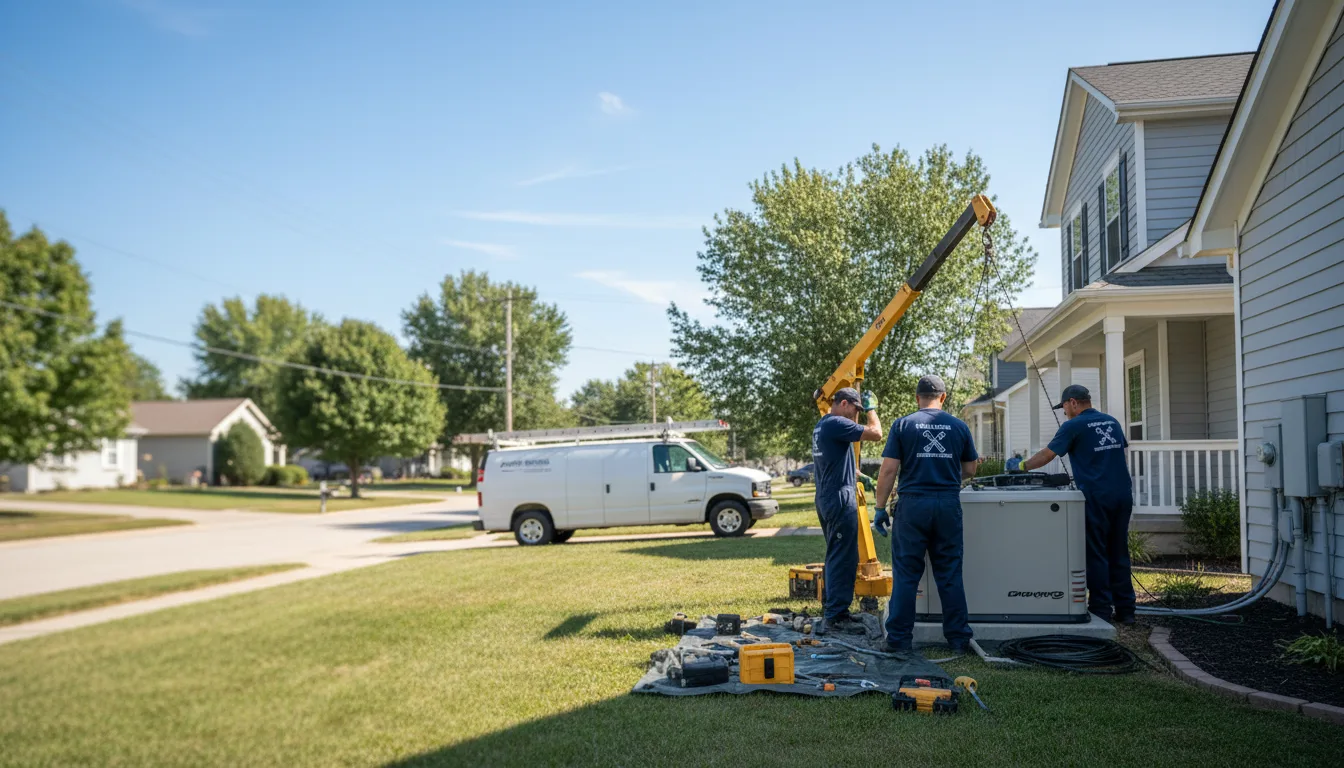 Generator Installation in Zanesville, IN near me
